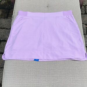 32 Degrees Lavender Skort, Size Large